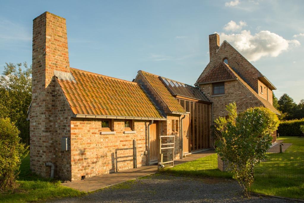 Hof Ter Sysen Villa Loppem Kamer foto